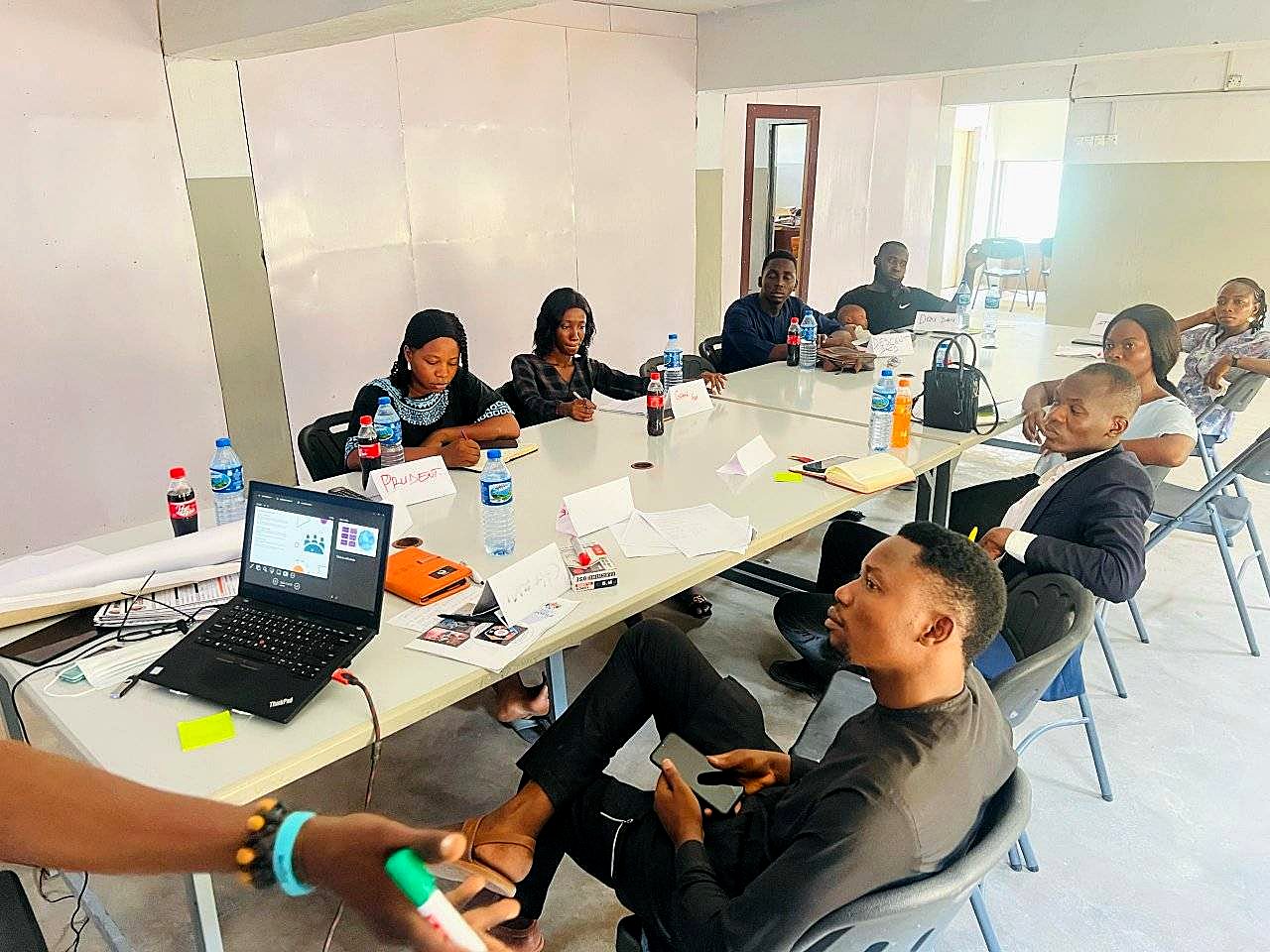 TADSEF team during a capacity building training session